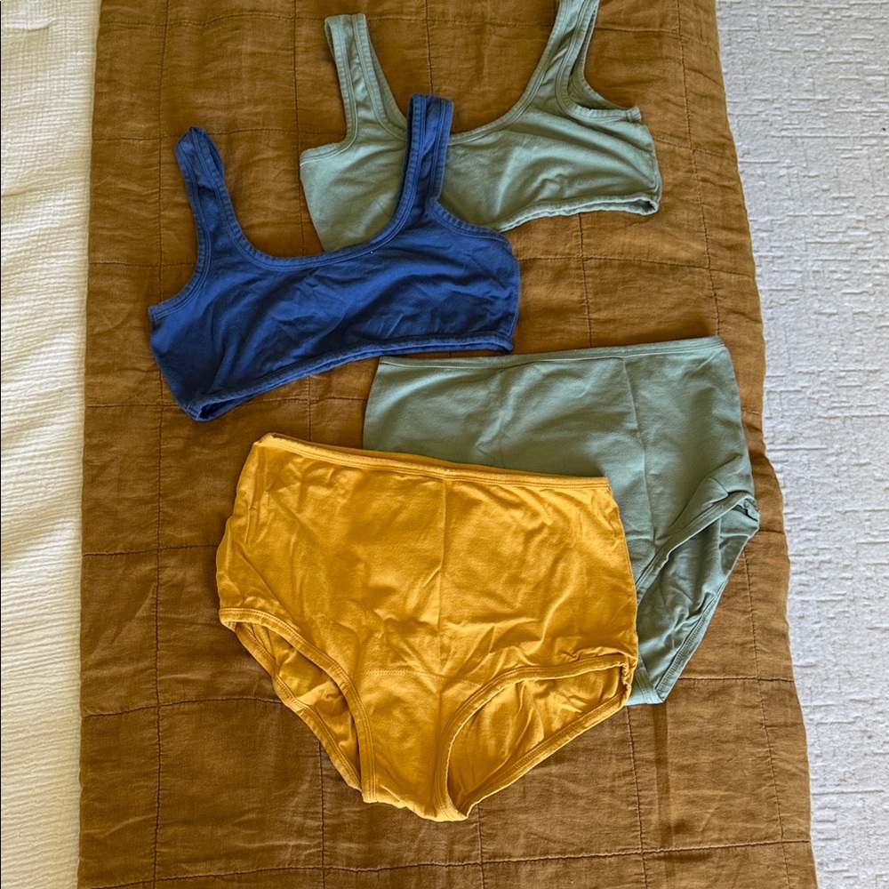 ARQ Colorful Bralette and Panty two sets